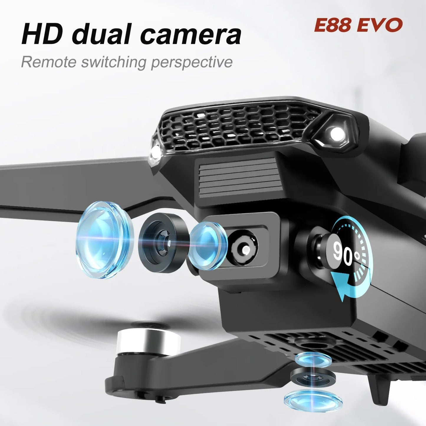Drone E88 4k HD camera