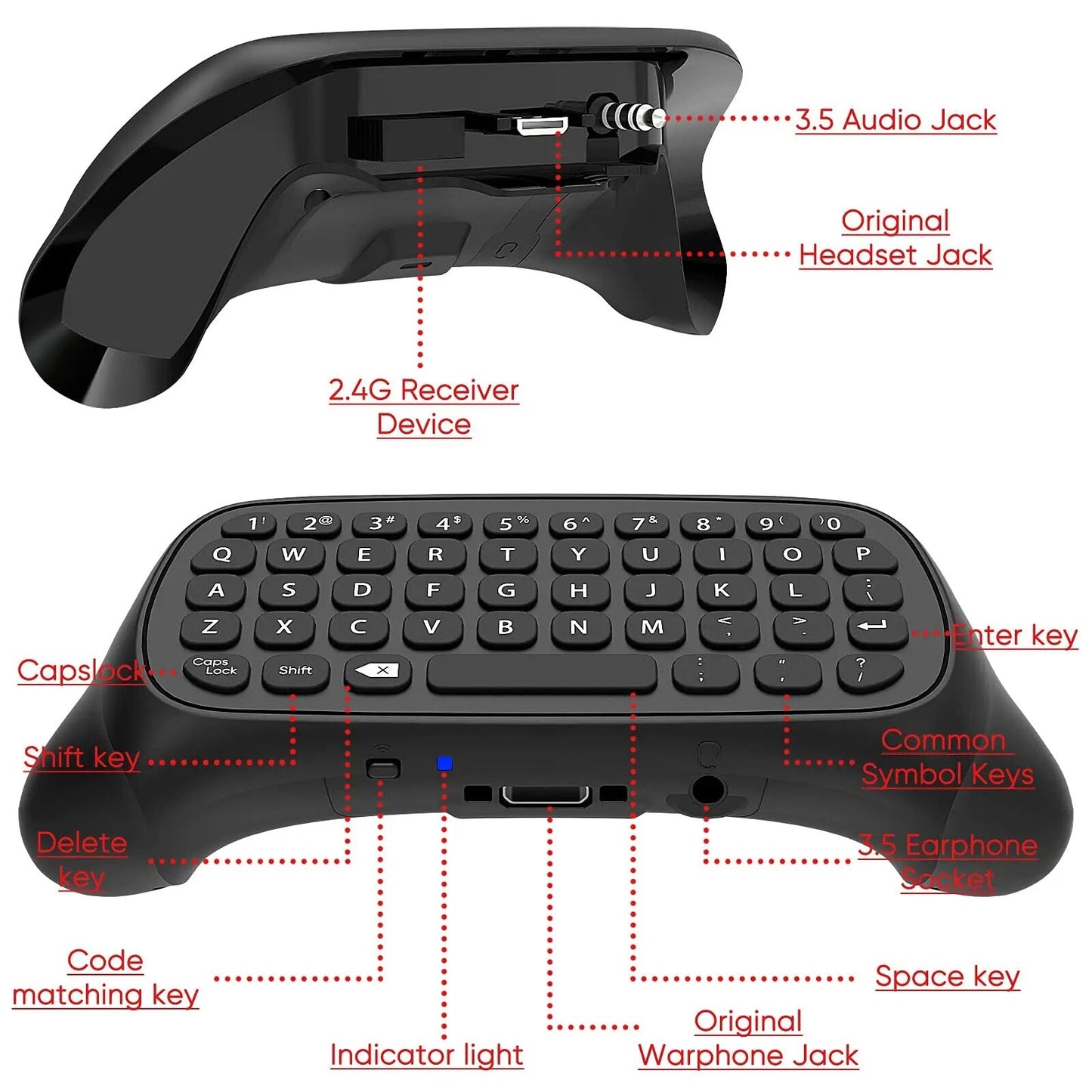 Controller Keyboard Xbox Series